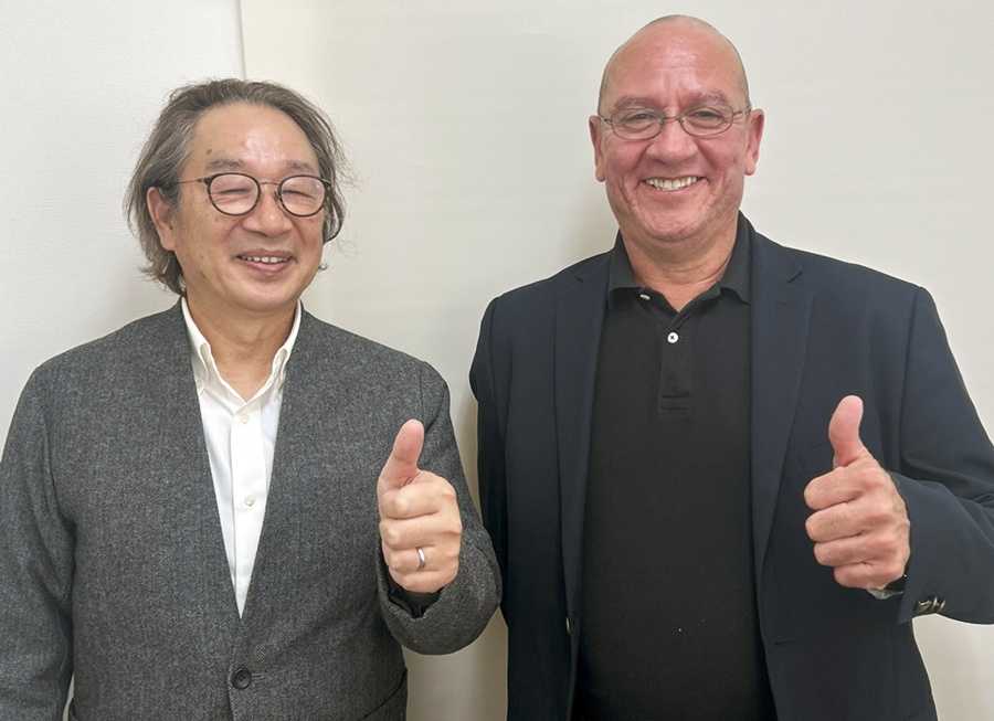 竹内嘉浩代表とBarry Hortonカウンセラー